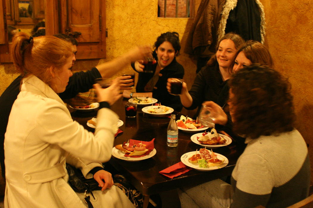 Wine in Barcelona Gothic Quarter