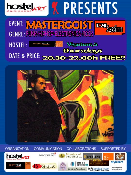 Mastergoist DJ Session - Gothic Point Hostelq