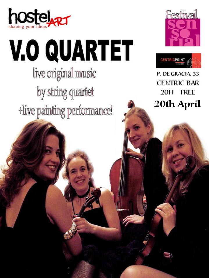 V.O Quartet Performance at Centric Point