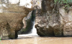 Entrance to the Mau Mau Cave in Kenya