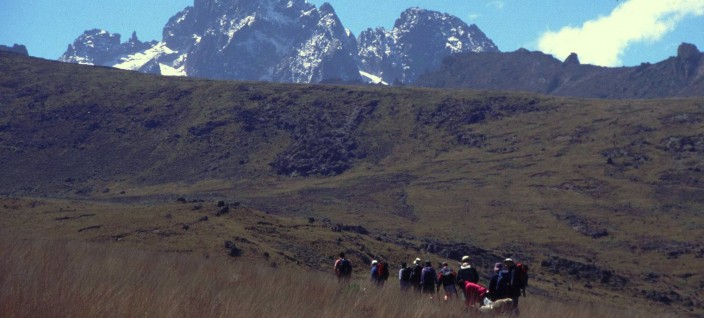 Mount Kenya trecking to the peak